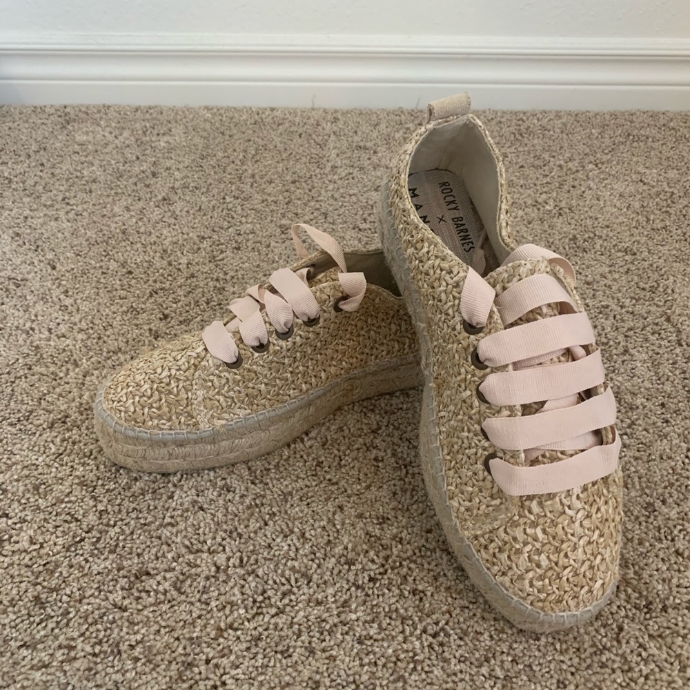 Manebi x Rocky Barnes platform espadrilles